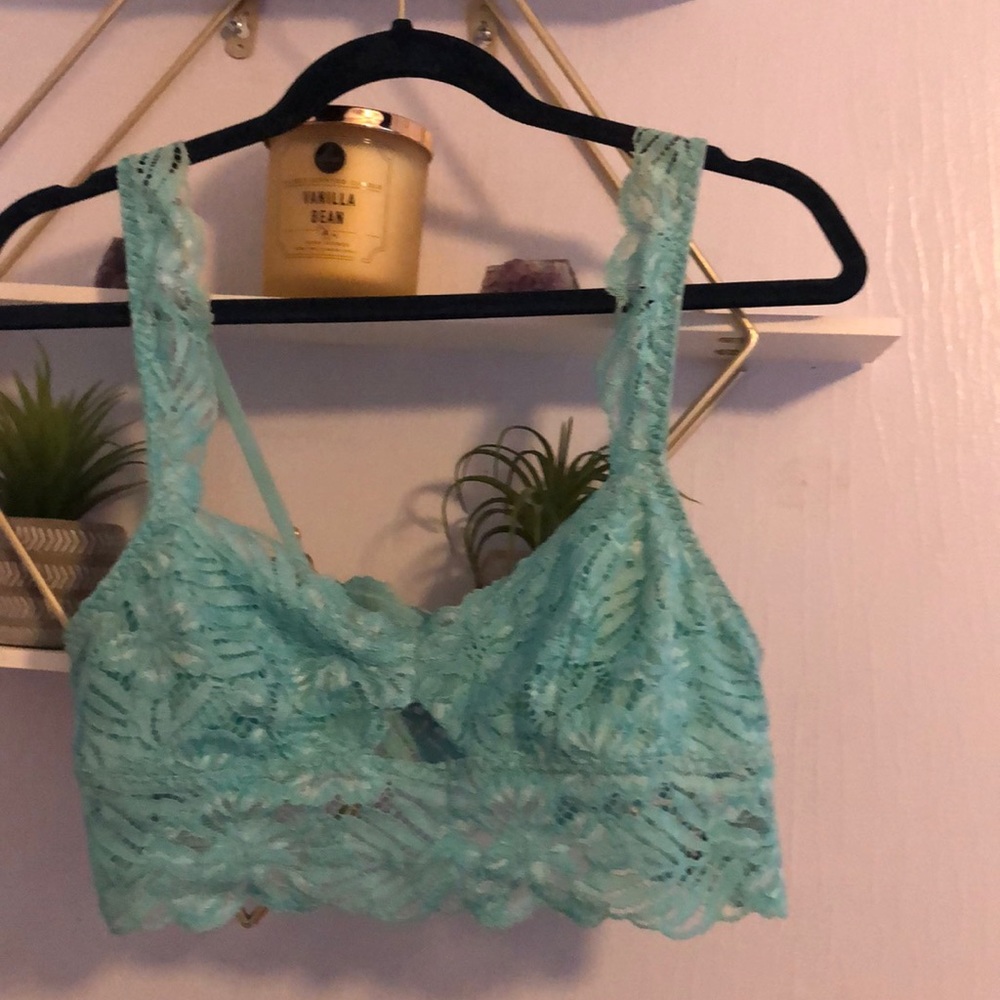 Never worn teal bralette